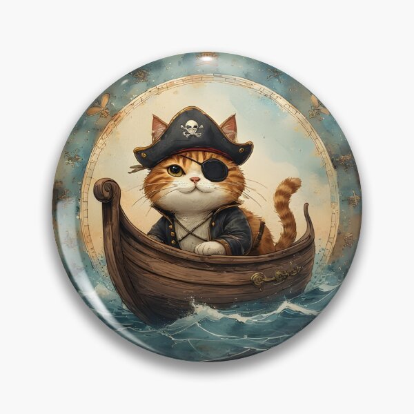 Item preview, Pirate Cat #13 designed and sold by Sam-Tada.