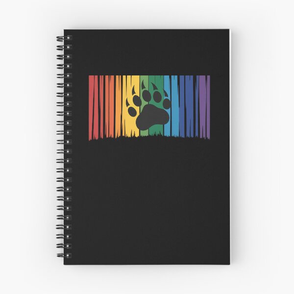 Item preview, Gay Bear LGBT Paw Barcode designed and sold by AmparoBoyle.