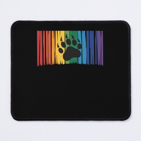 Item preview, Gay Bear LGBT Paw Barcode designed and sold by AmparoBoyle.