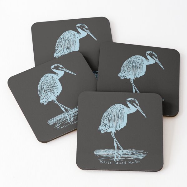 Item preview, New Zealand White-faced Heron designed and sold by MvuuStudio.