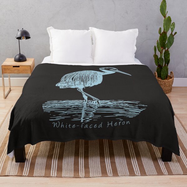 Item preview, New Zealand White-faced Heron designed and sold by MvuuStudio.