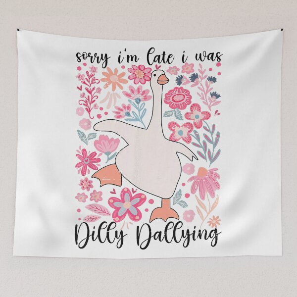 Item preview, Classic I'm I Saying Vintage Was Dallying Dilly Funny Retro Sorry Late designed and sold by PEDDAKAPRADEEP.