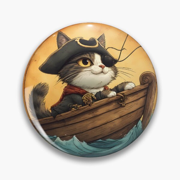 Item preview, Pirate Cat #15 designed and sold by Sam-Tada.