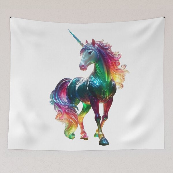 Item preview, Colorful Cute Unicorn designed and sold by GloriousArtSKD.