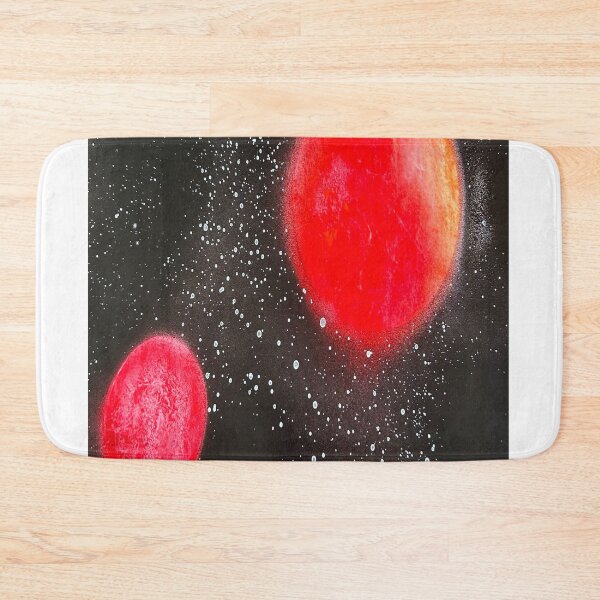 Item preview, two planets with stars  designed and sold by ItzTylerDawg.