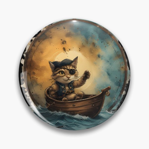 Item preview, Pirate Cat #17 designed and sold by Sam-Tada.