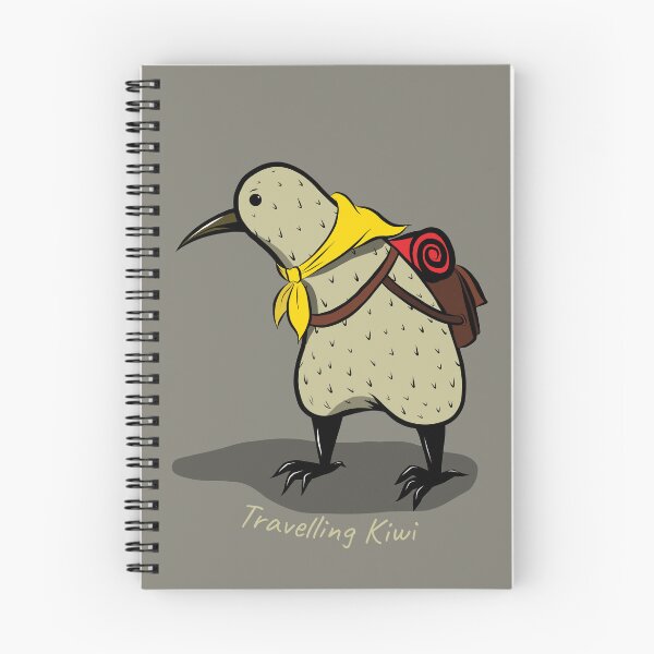 Item preview, Travelling Kiwi designed and sold by MvuuStudio.