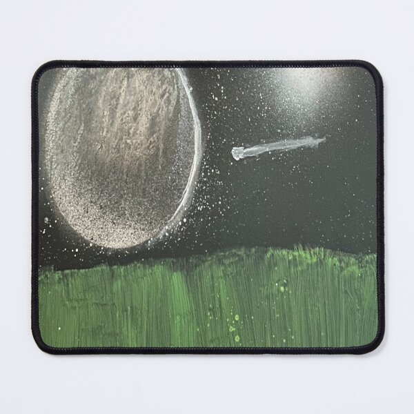 Item preview, A planet with shooting stars and grass designed and sold by ItzTylerDawg.