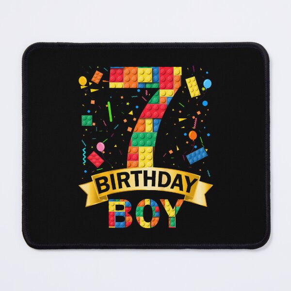 Item preview, Kids 7Rd Birthday Boy 7 Year Old Building Blocks 7Th Birthday Boy designed and sold by MadalynKiehn.