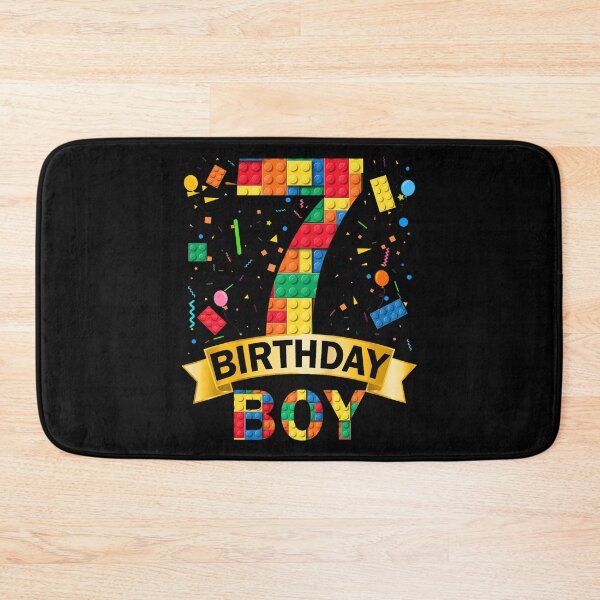 Item preview, Kids 7Rd Birthday Boy 7 Year Old Building Blocks 7Th Birthday Boy designed and sold by MadalynKiehn.