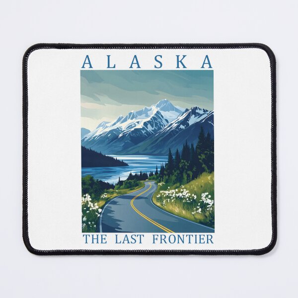 Item preview, 2 Alaska Travel Poster designed and sold by Lucy Goosy Art.