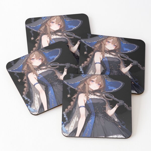 Item preview, Amiya Arknights Prelude To Dawn Witch Magic Night Fantasy Girl designed and sold by Raslbazola.