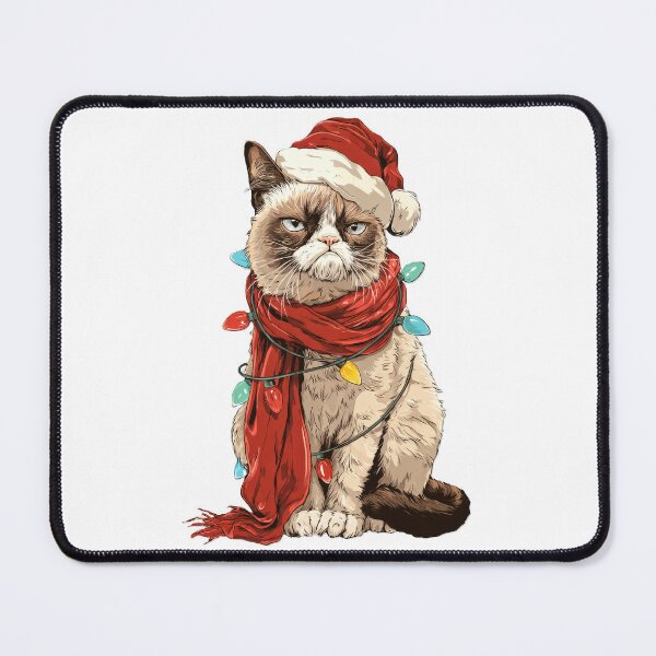Item preview, Grumpy Cat in Festive Mood designed and sold by scicilysimonee.