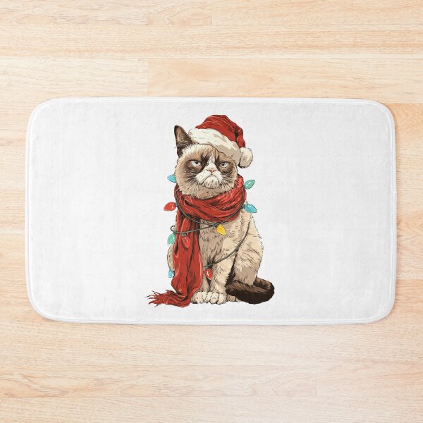 Item preview, Grumpy Cat in Festive Mood designed and sold by scicilysimonee.
