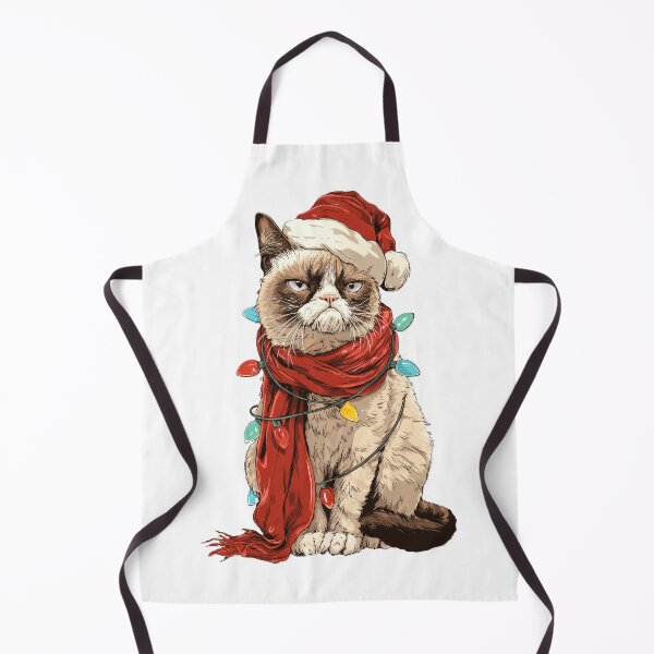 Item preview, Grumpy Cat in Festive Mood designed and sold by scicilysimonee.