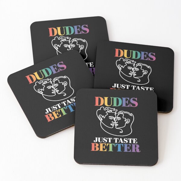 Item preview, Dudes Just Taste Better LGBT designed and sold by HaileyRobel.