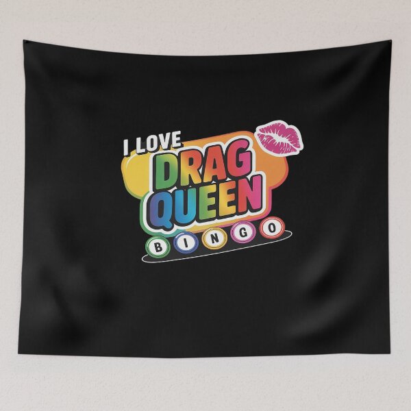 Item preview, Drag Queen Bingo Funny I Love Drag Bingo Fan LGBT designed and sold by DrewLeuschke.