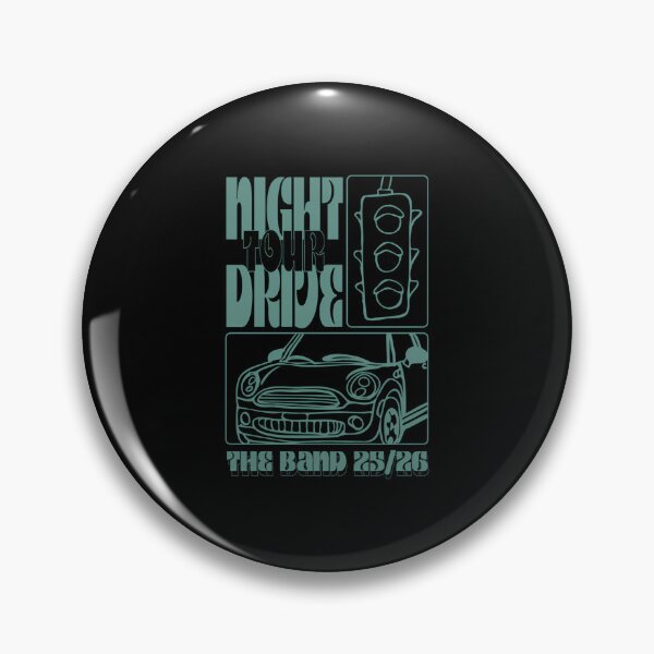 Item preview, the band 2526 night drive tour - turquoise designed and sold by ShaneLawler43.
