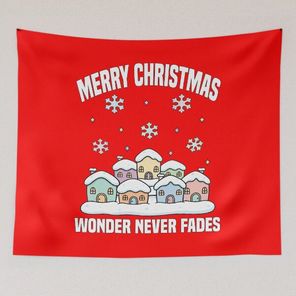 Item preview, MERRY CHRISTMAS - WONDER NEVER FADES  designed and sold by KEF Custom.