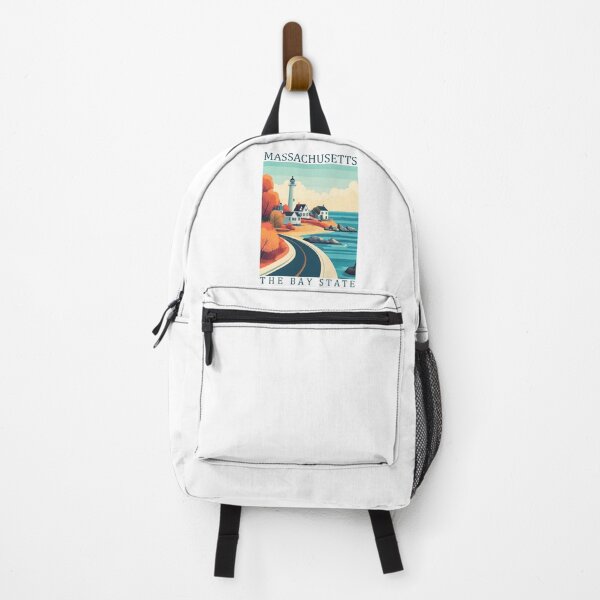 Item preview, 21 Massachusetts Travel Poster designed and sold by Lucy Goosy Art.