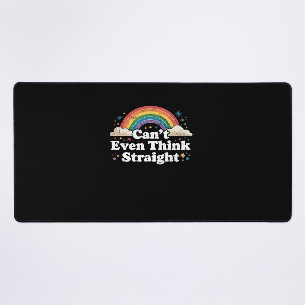 Item preview, Can't Even Think Straight - LGBT Gay Pride Month LGBTQ designed and sold by DrewLeuschke.