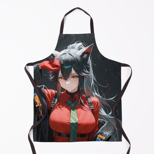 Item preview, Prelude Texas Arknights Game Girl Confident Pose Red Outfit Anime designed and sold by Raslbazola.