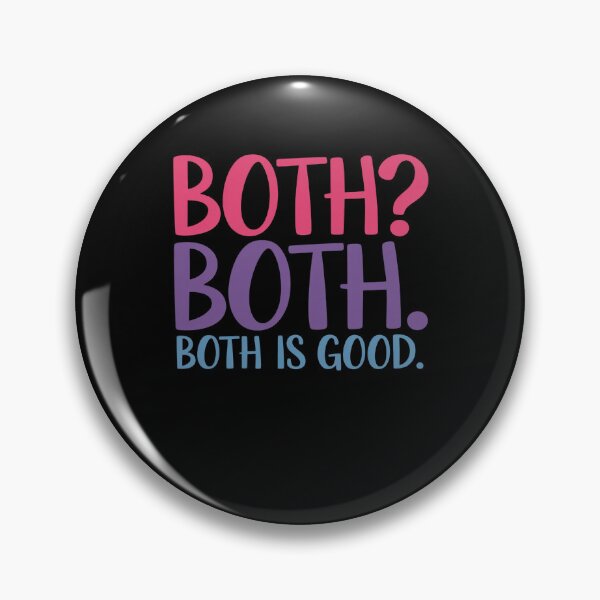 Artikelvorschau, Beides. Beides ist gut, lustig, bisexueller Stolz. Beides ist gut, lustig, bisexueller Stolz. entworfen und verkauft von AmparoBoyle.