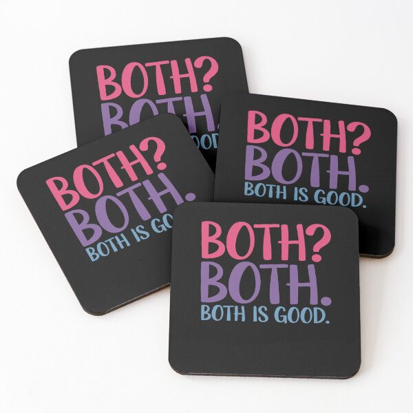 Item preview, Both Both. Both Is Good Funny Bisexual Pride. Both Is Good Funny Bisexual Pride designed and sold by AmparoBoyle.