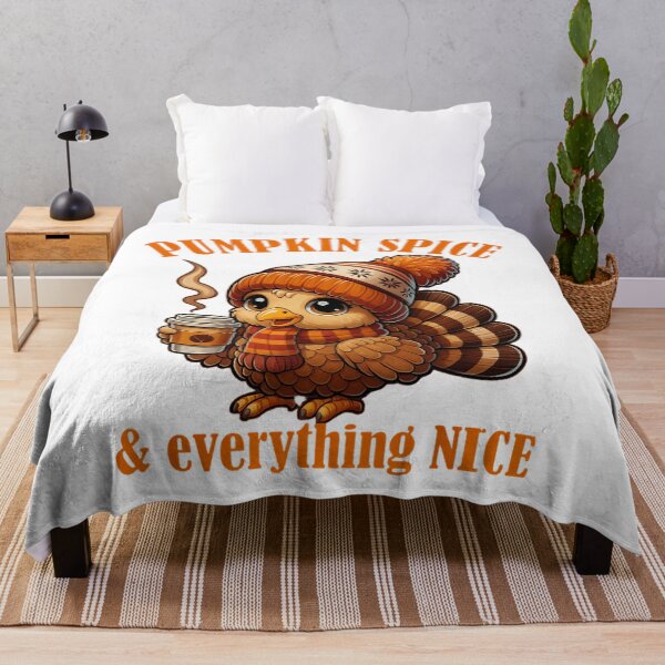 Item preview, Pumpkin Spice And Everything Nice Thanksgiving designed and sold by HellD3vil-Art.