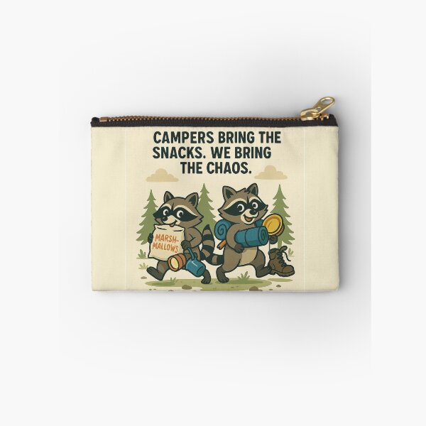 Item preview, Camp Chaos – Raccoon Mischief in the Wild designed and sold by FunscapeHQ.