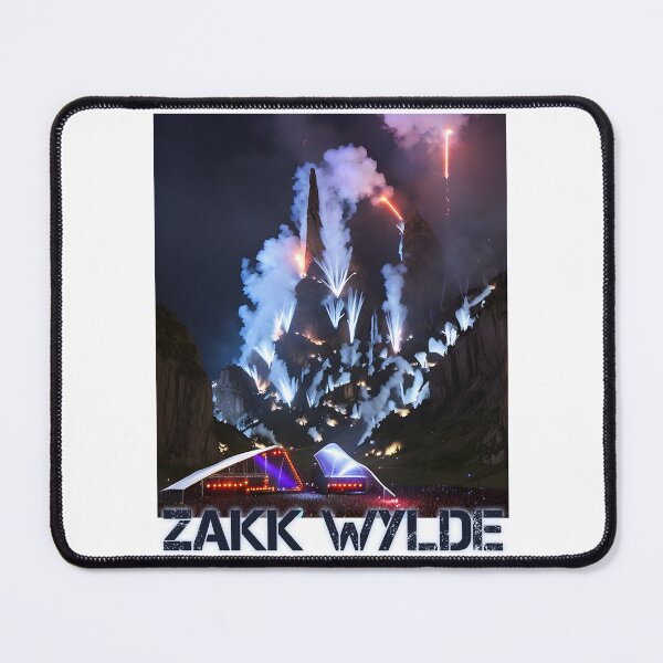 Item preview, Zakk Wylde Optical Illusion Explosion Tee T-Shirt designed and sold by Tshirtophobia.