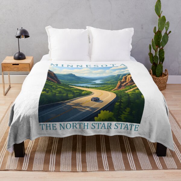 Item preview, 23 Minnesota Travel Poster designed and sold by Lucy Goosy Art.