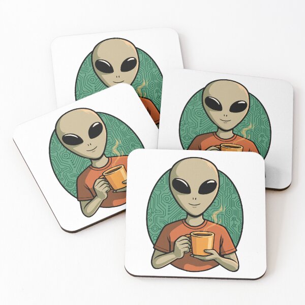 Item preview, Alien Coffee designed and sold by JoRealm.