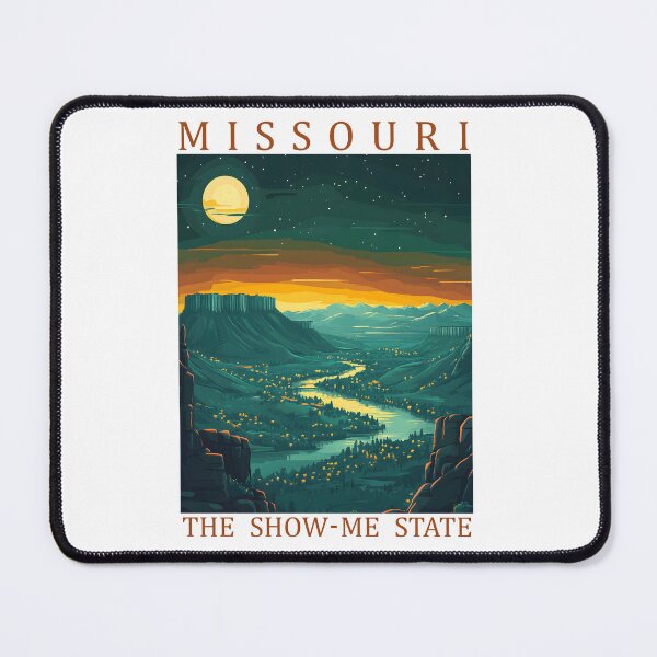 Item preview, 25 Missouri Travel Poster designed and sold by Lucy Goosy Art.