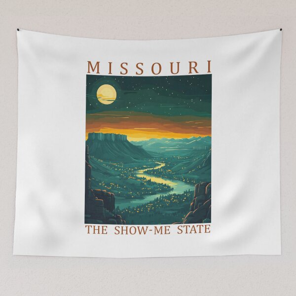 Item preview, 25 Missouri Travel Poster designed and sold by Lucy Goosy Art.