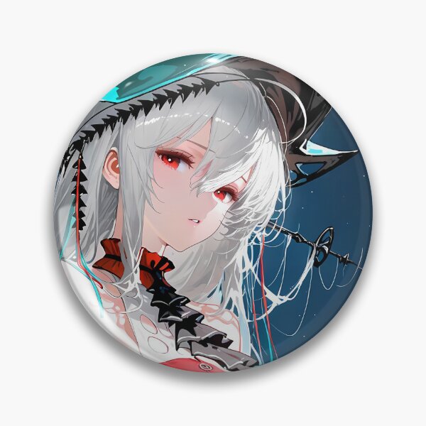 Item preview, Skadi Arknights Prelude To Dawn Witch Ocean Anime Girl Enchantment designed and sold by Raslbazola.