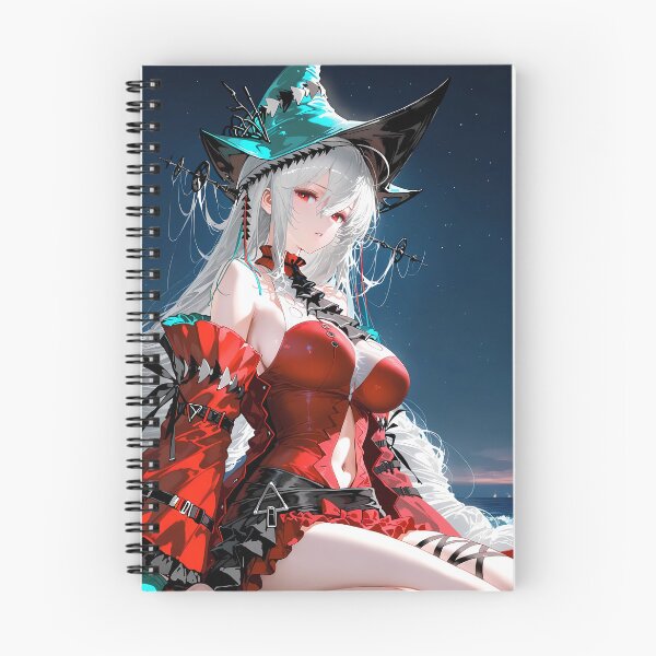 Item preview, Skadi Arknights Prelude To Dawn Witch Ocean Anime Girl Enchantment designed and sold by Raslbazola.