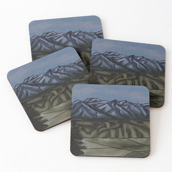 Item preview, Grand Tetons Watercolor designed and sold by BlurpleTwinkle.