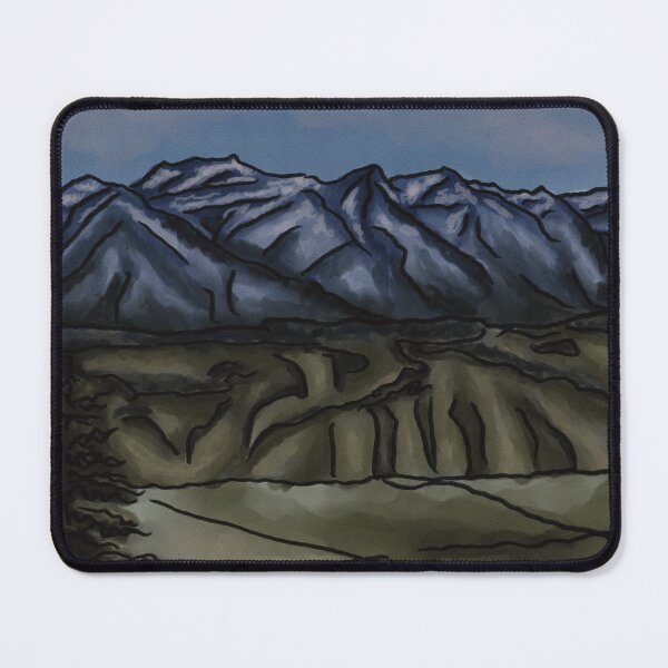 Item preview, Grand Tetons Watercolor designed and sold by BlurpleTwinkle.