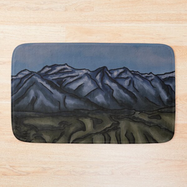 Item preview, Grand Tetons Watercolor designed and sold by BlurpleTwinkle.