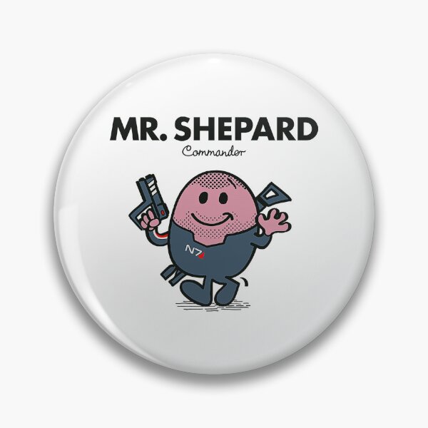 Item preview, Mr Shepard - Mass Effect designed and sold by bulijuto.