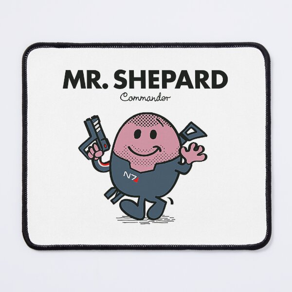 Item preview, Mr Shepard - Mass Effect designed and sold by bulijuto.