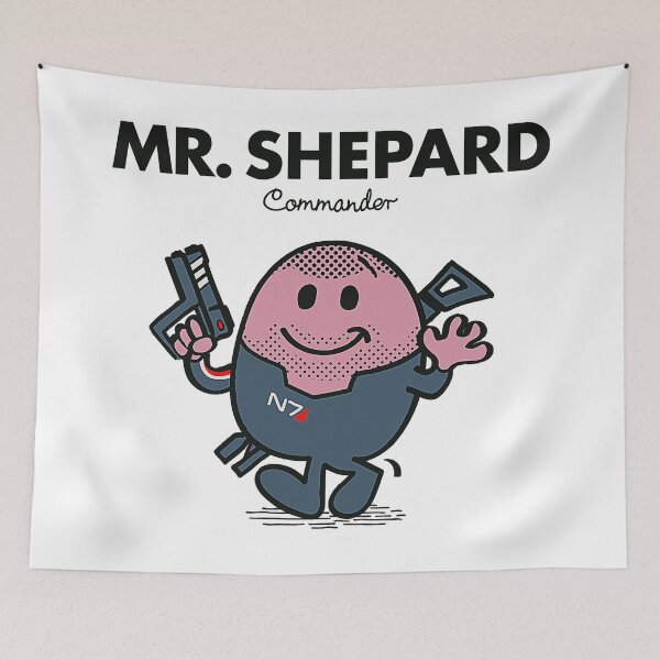 Item preview, Mr Shepard - Mass Effect designed and sold by bulijuto.
