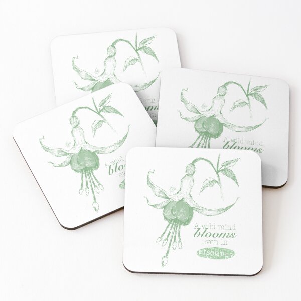 Item preview, A WILD MIND BLOOMS EVEN IN DISORDER LIME designed and sold by LIS AND MELIVERSO.