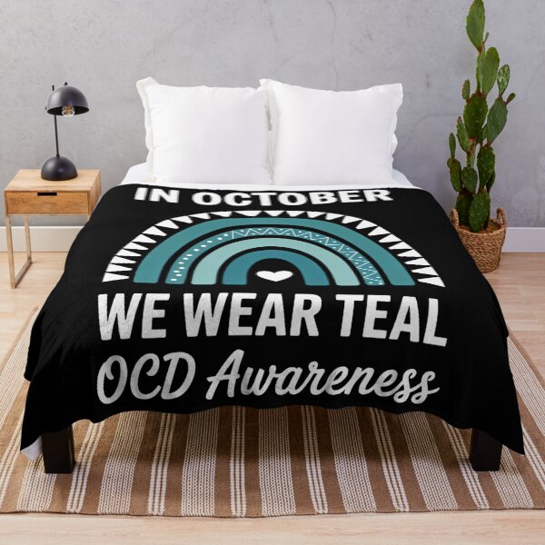 Item preview, Rainbow Ribbon Obsessive-Compulsive Disorder OCD Awareness designed and sold by HellD3vil-Art.