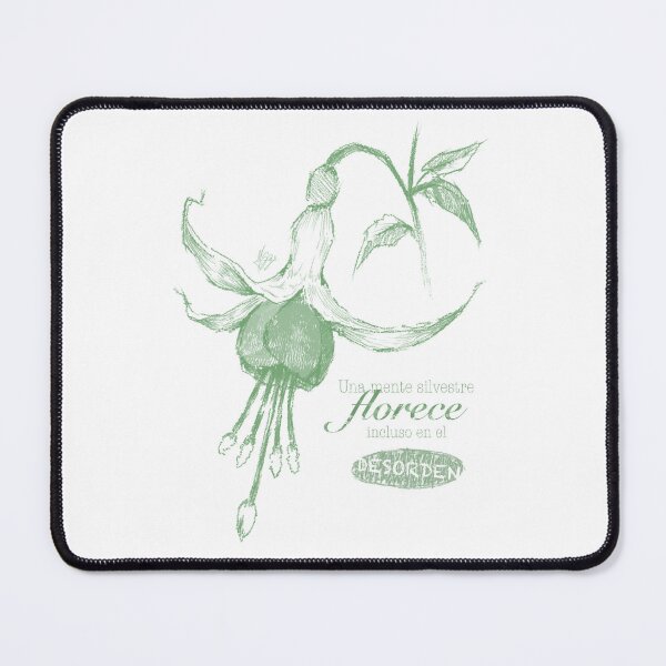 Item preview, A WILD MIND BLOOMS EVEN IN DISORDER LIME-SPANISH designed and sold by LIS AND MELIVERSO.