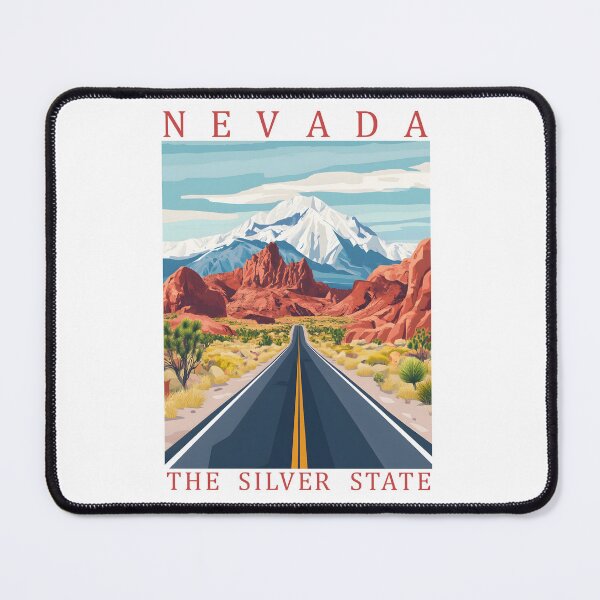 Item preview, 28 Nevada Travel Poster designed and sold by Lucy Goosy Art.