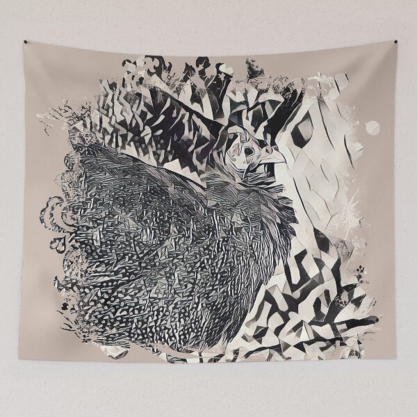 Item preview, Guinea Fowl Abstract designed and sold by MvuuStudio.