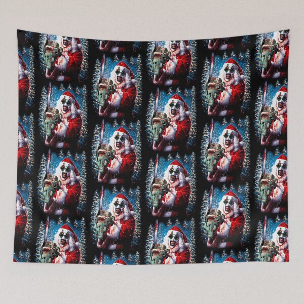 Item preview, Vintage Christmas Terrifier Horror Movie designed and sold by anamarquesarts.