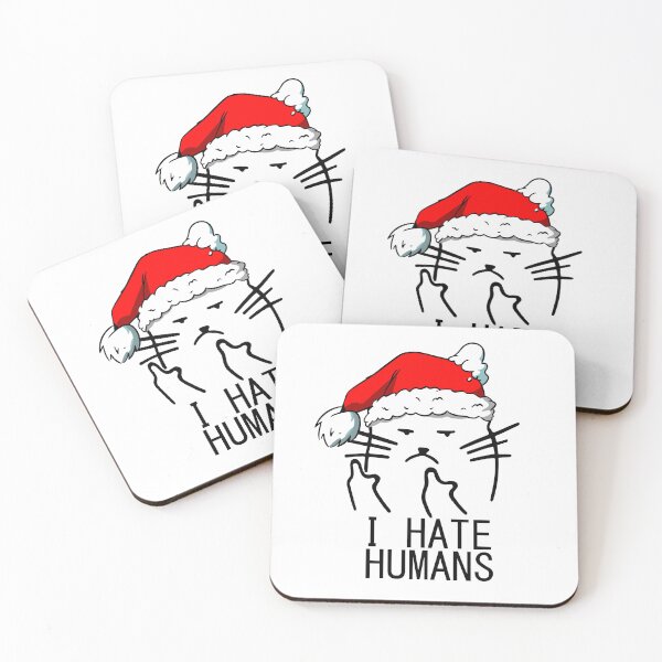 Item preview, CHRISTMAS CAT THAT HATES HUMANS designed and sold by TOPOKKIDEQUESO.